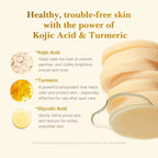 KOJIC ACID TURMERIC PAD