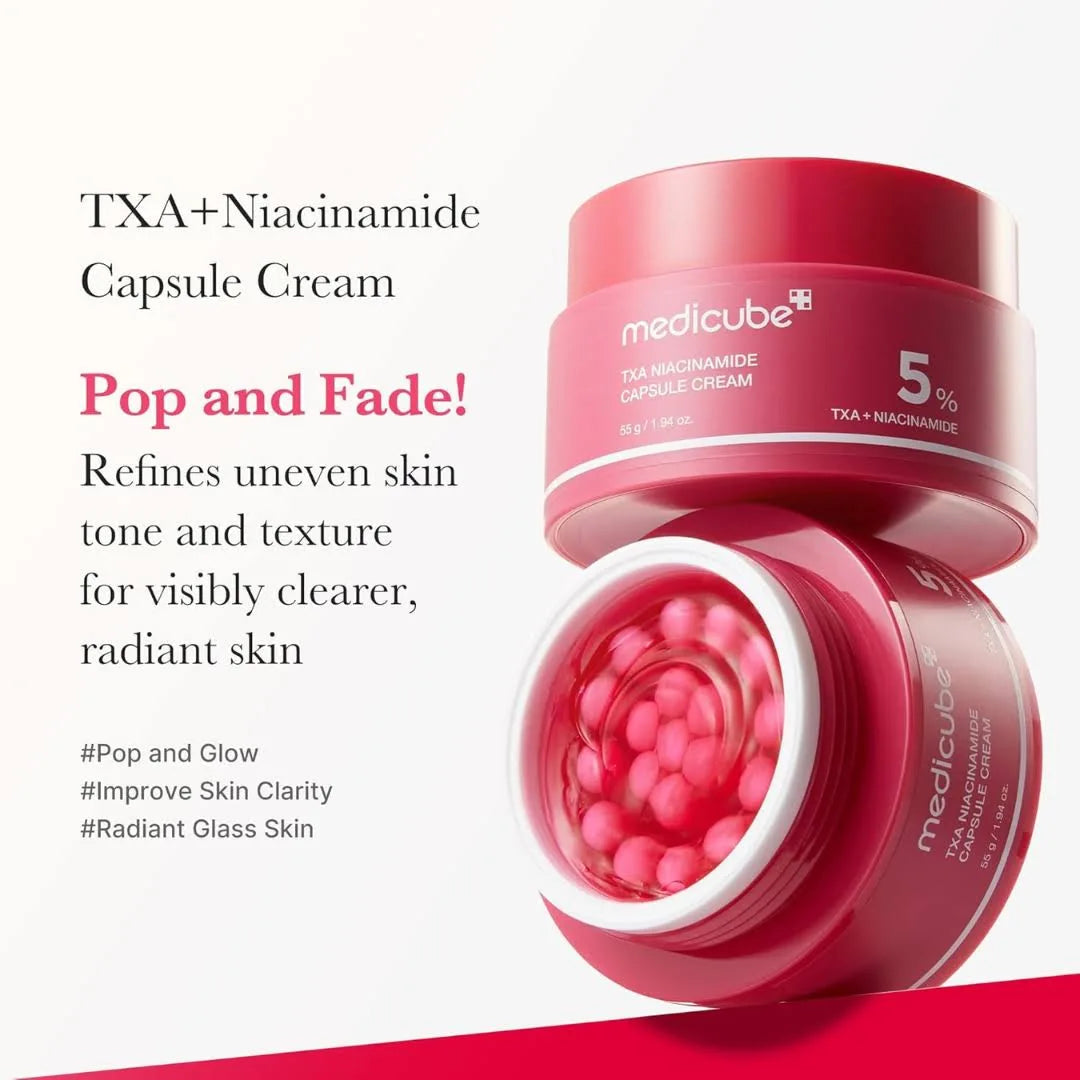 Medicube's TXA + Niacinamide Capsule Cream
